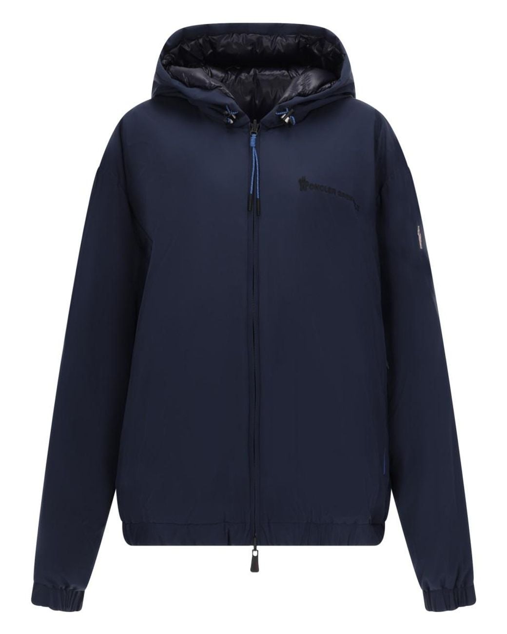 Moncler Blue Bomber Jacket Berguns