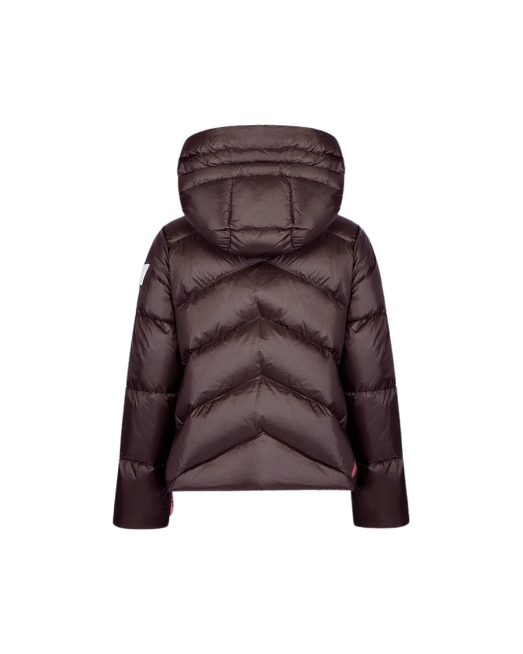 AFTER LABEL Brown Helsinkin Quilted Down Jacket