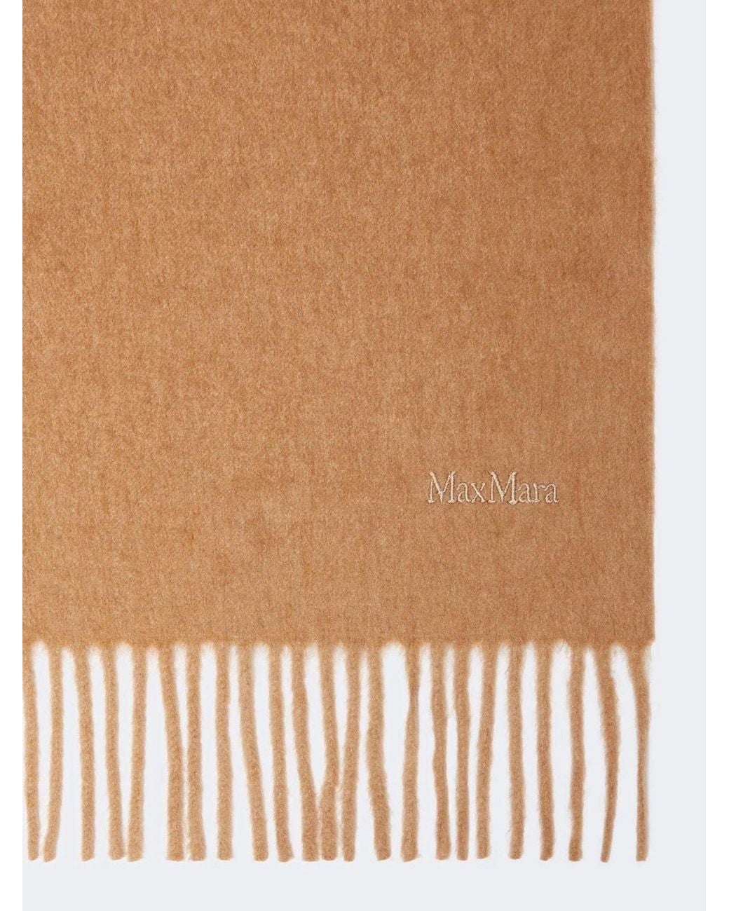 Max Mara Natural Tartan Stole