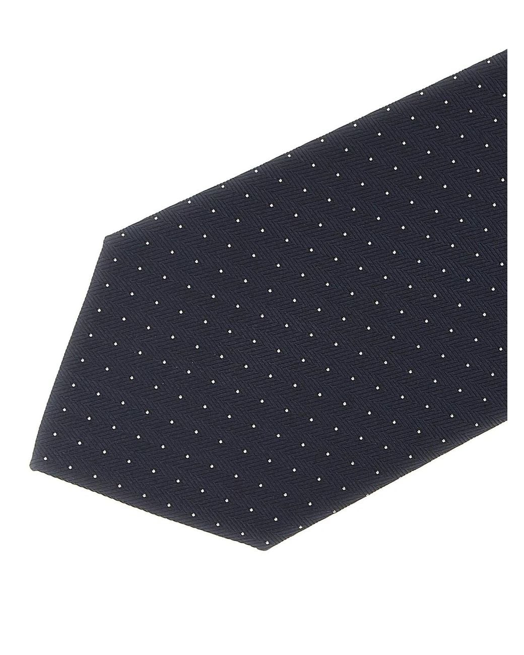 Brioni Blue Silk Tie for men