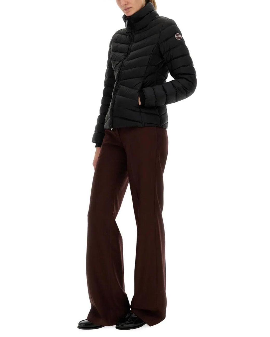 Colmar Black Piumino Con Polsini