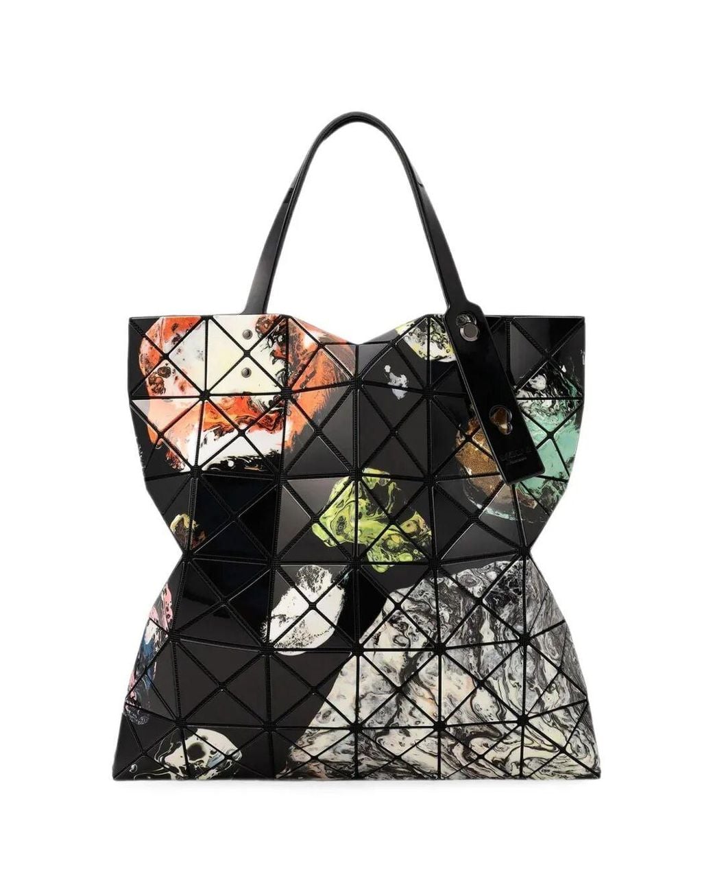 Issey Miyake Black "Cosmic" Tote Bag 6X6