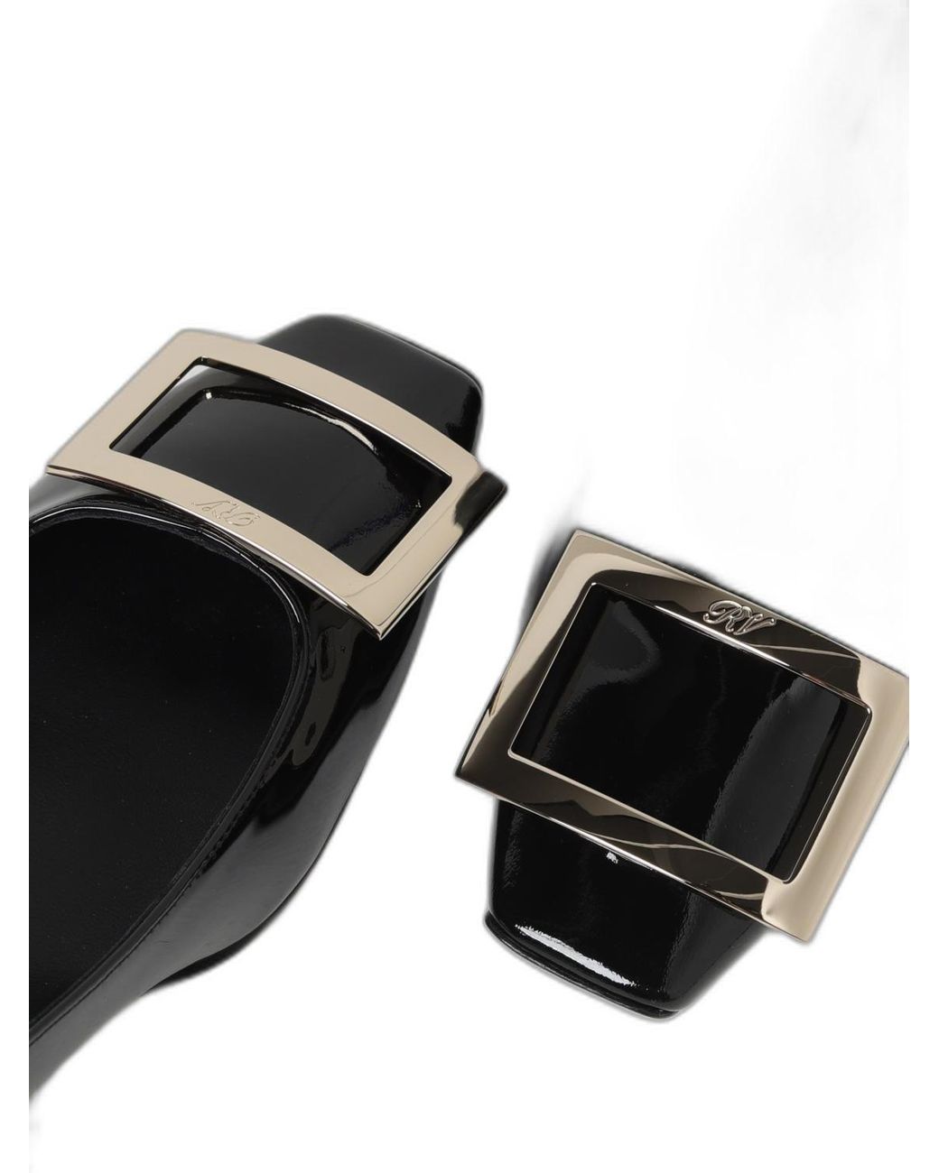Roger Vivier Black Belle Vivier Trompette Pumps