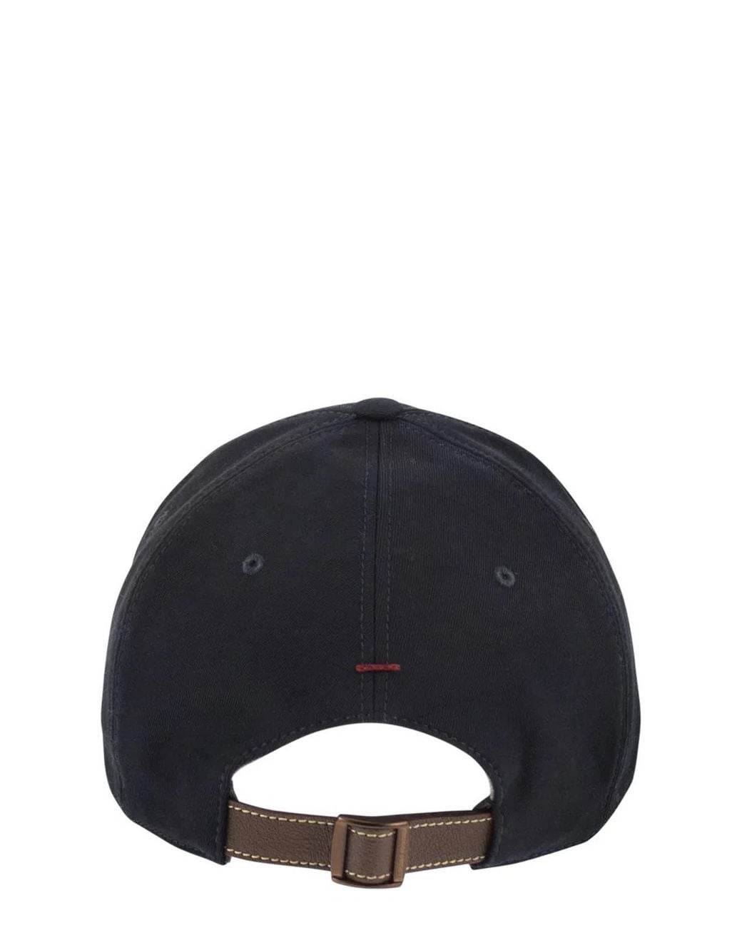 Brunello Cucinelli Blue Baseball Cap for men