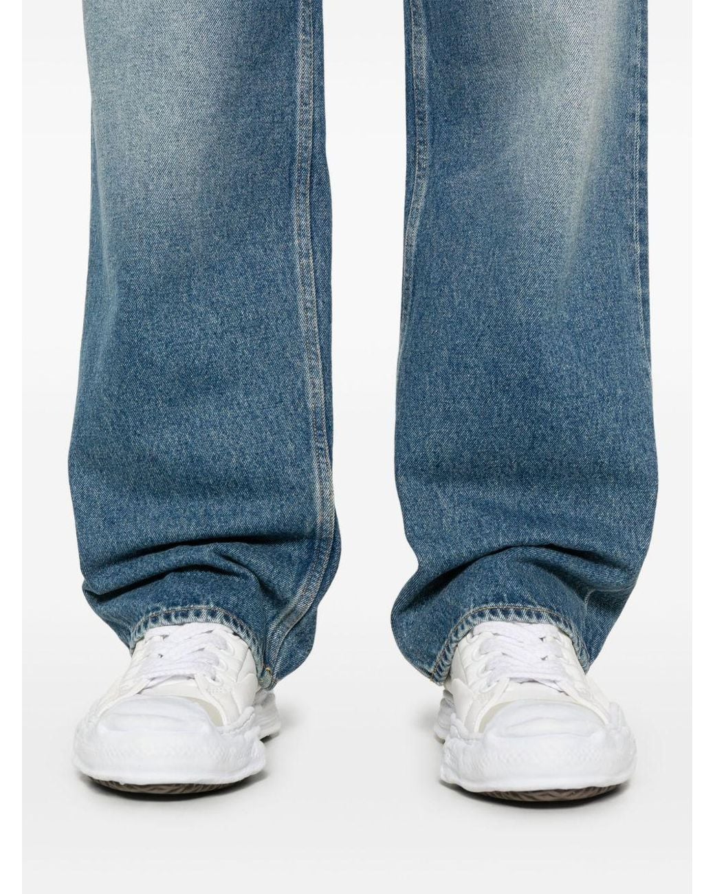 Golden Goose Deluxe Brand Blue Denim Cotton Jeans for men
