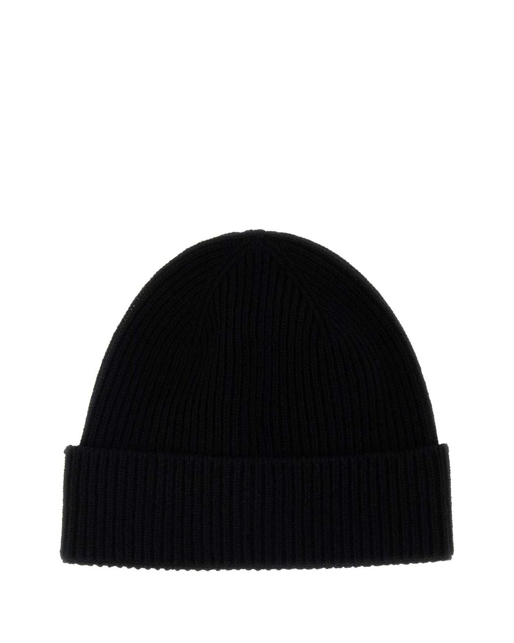 Gucci Black Wool Beanie Hat for men