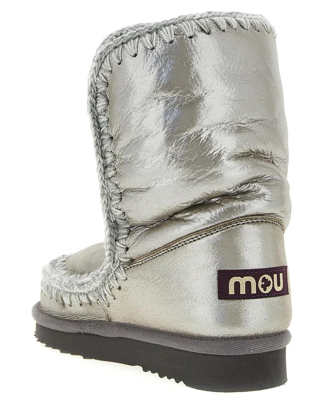 Mou Gray 'Eskimo 24' Ankle Boots