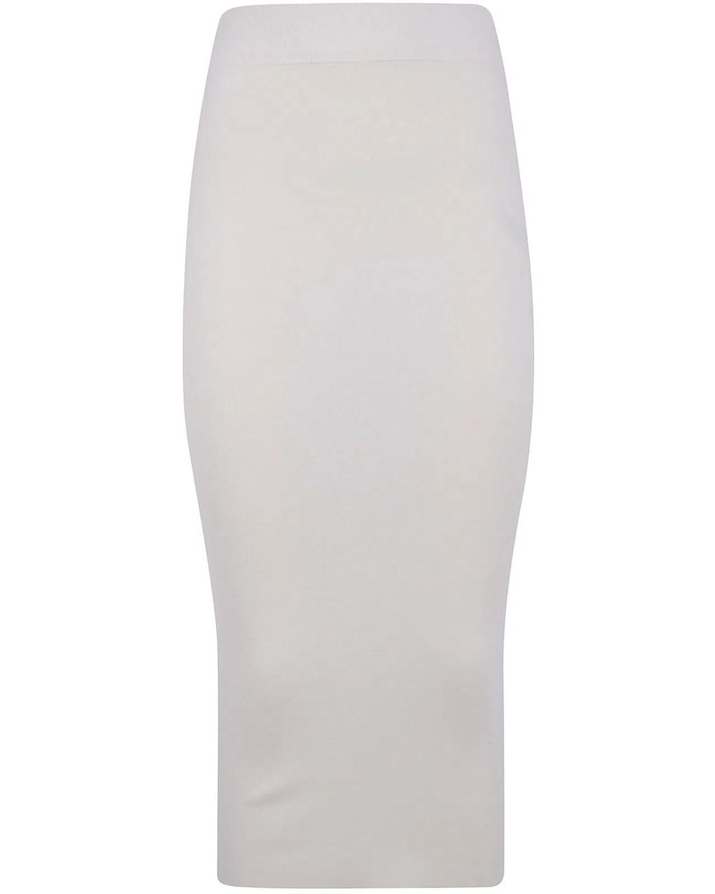 Entire studios White "Knit" Skirt