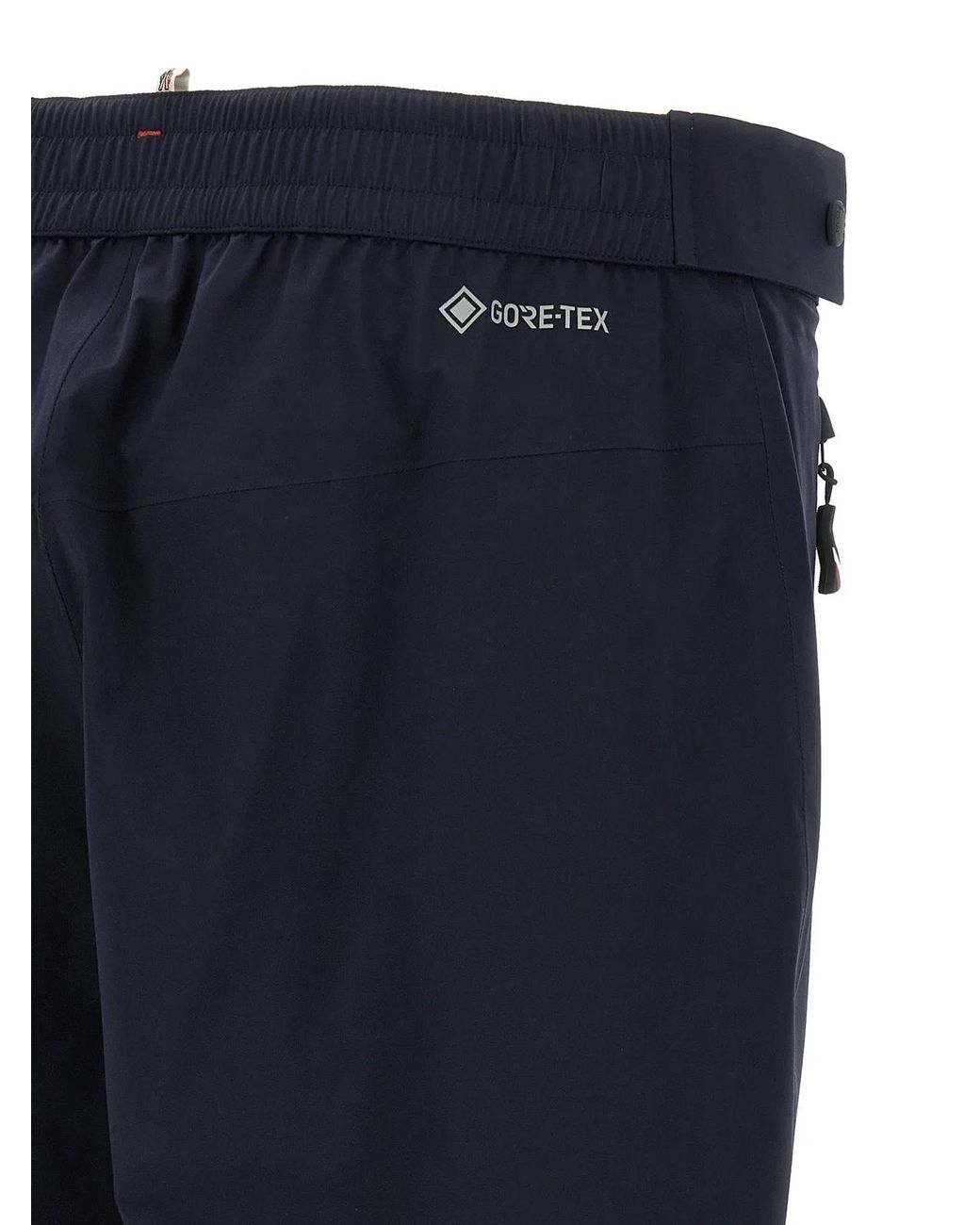 Moncler Blue Gore-Tex Joggers for men