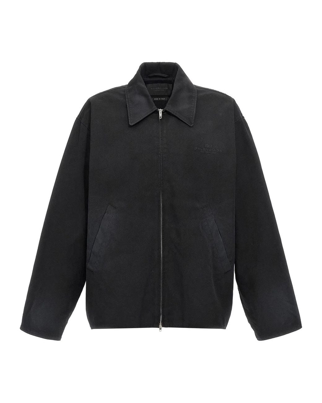 Balenciaga Black 'Bb Garderobe' Jacket for men