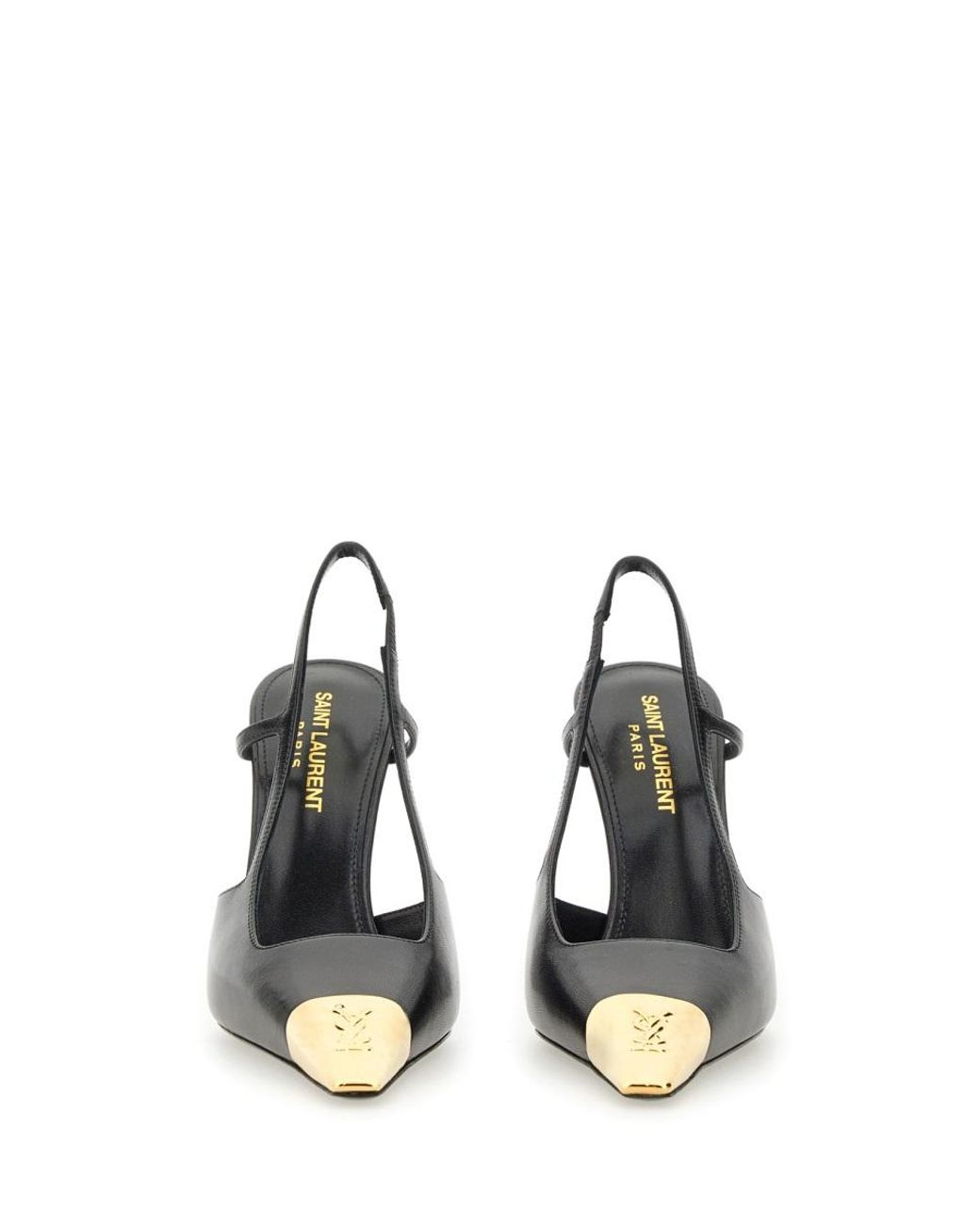 Saint Laurent White Décolleté "Jeanne"