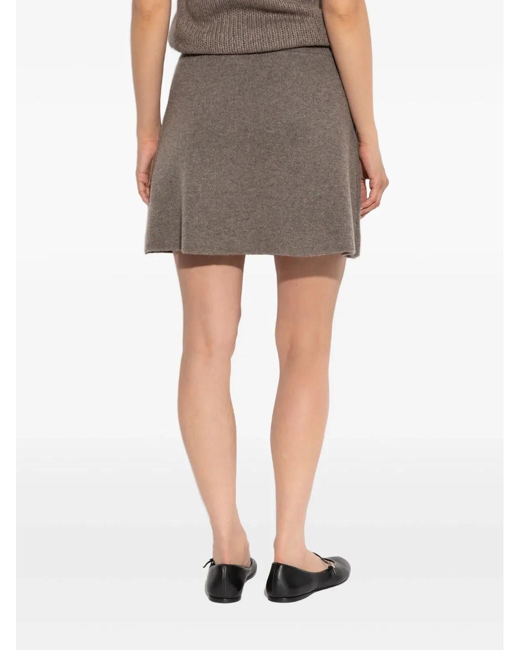 Lisa Yang Brown Clare Skirt