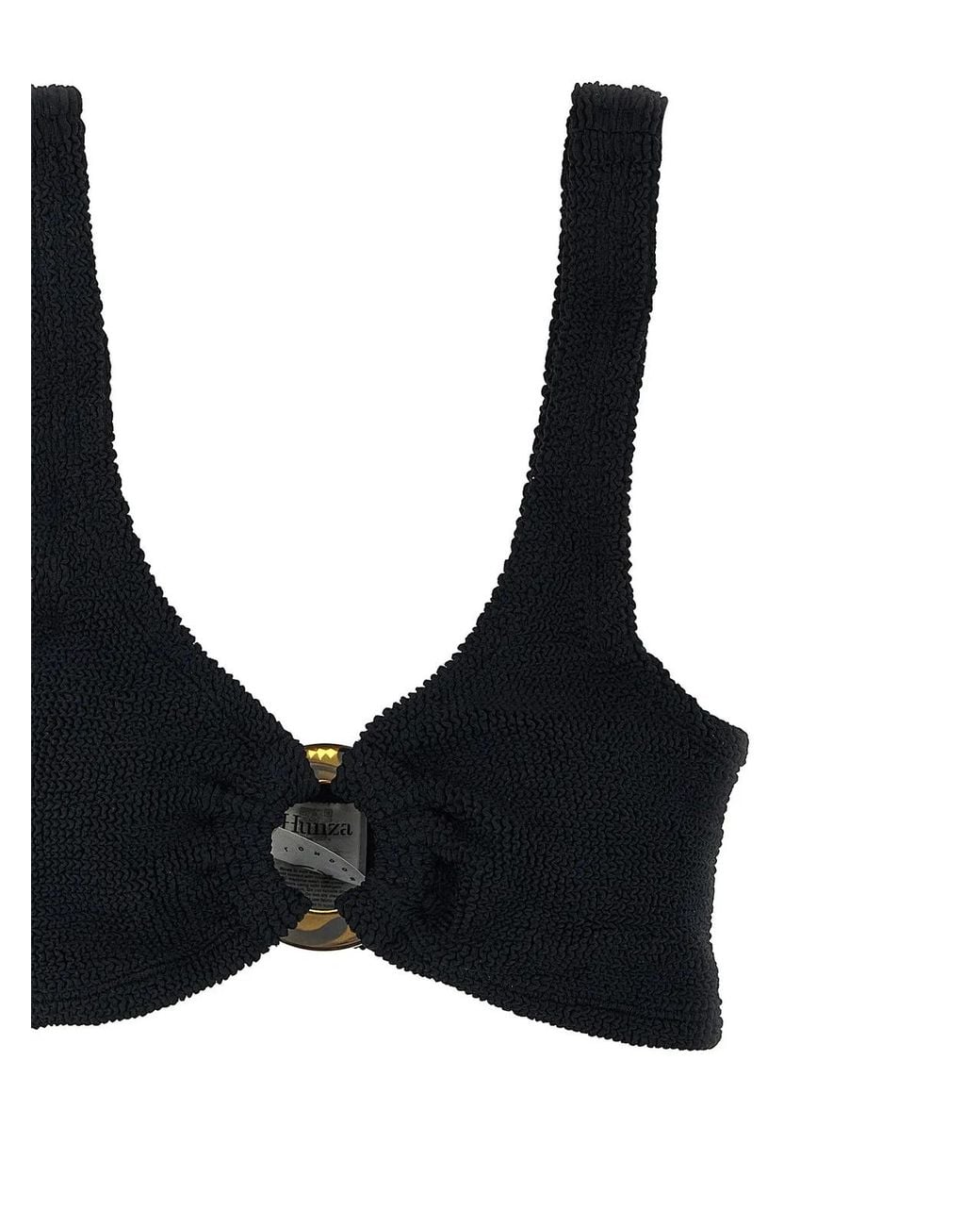 Hunza G Black Nadine Bikini