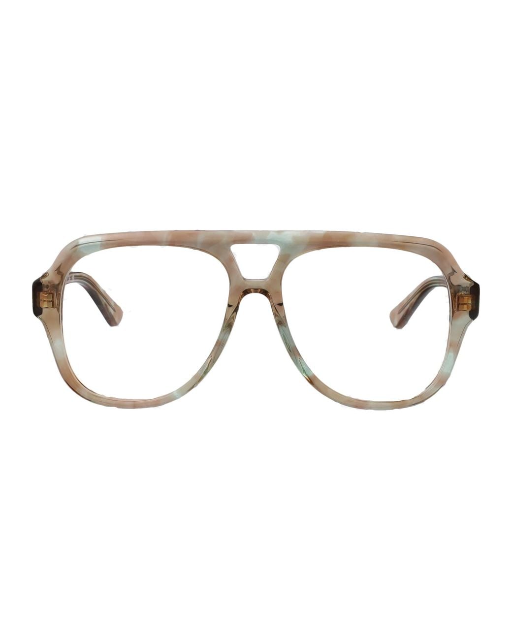 Chloé Multicolor Havana-Havana-Transparent Recycled Acetate Glasses