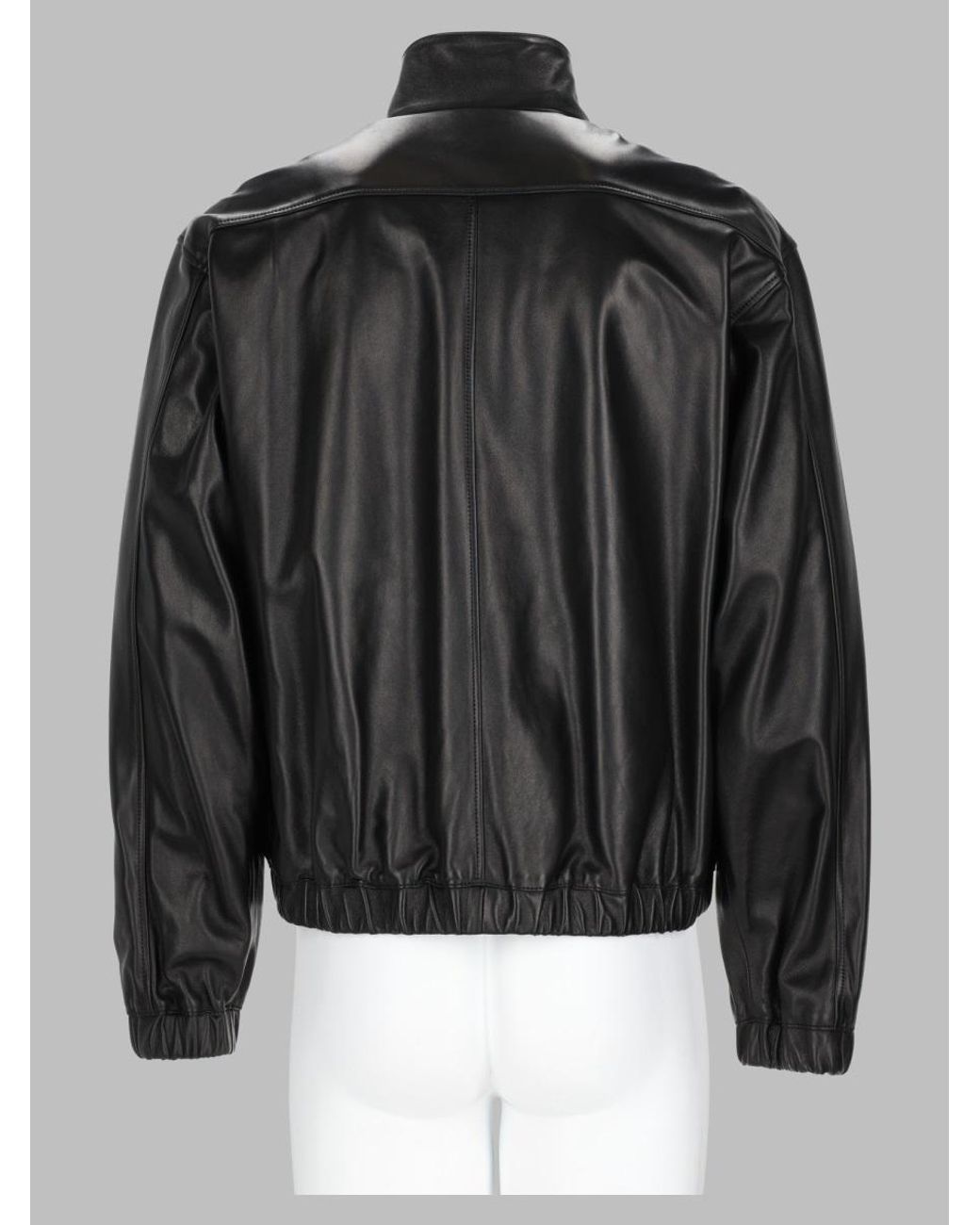 Saint Laurent Black Giacca Cassandre for men