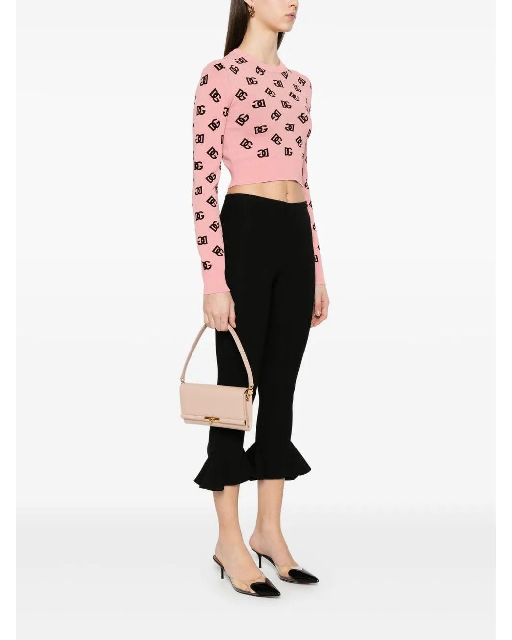 Dolce & Gabbana Pink Marlene Shoulder Bag