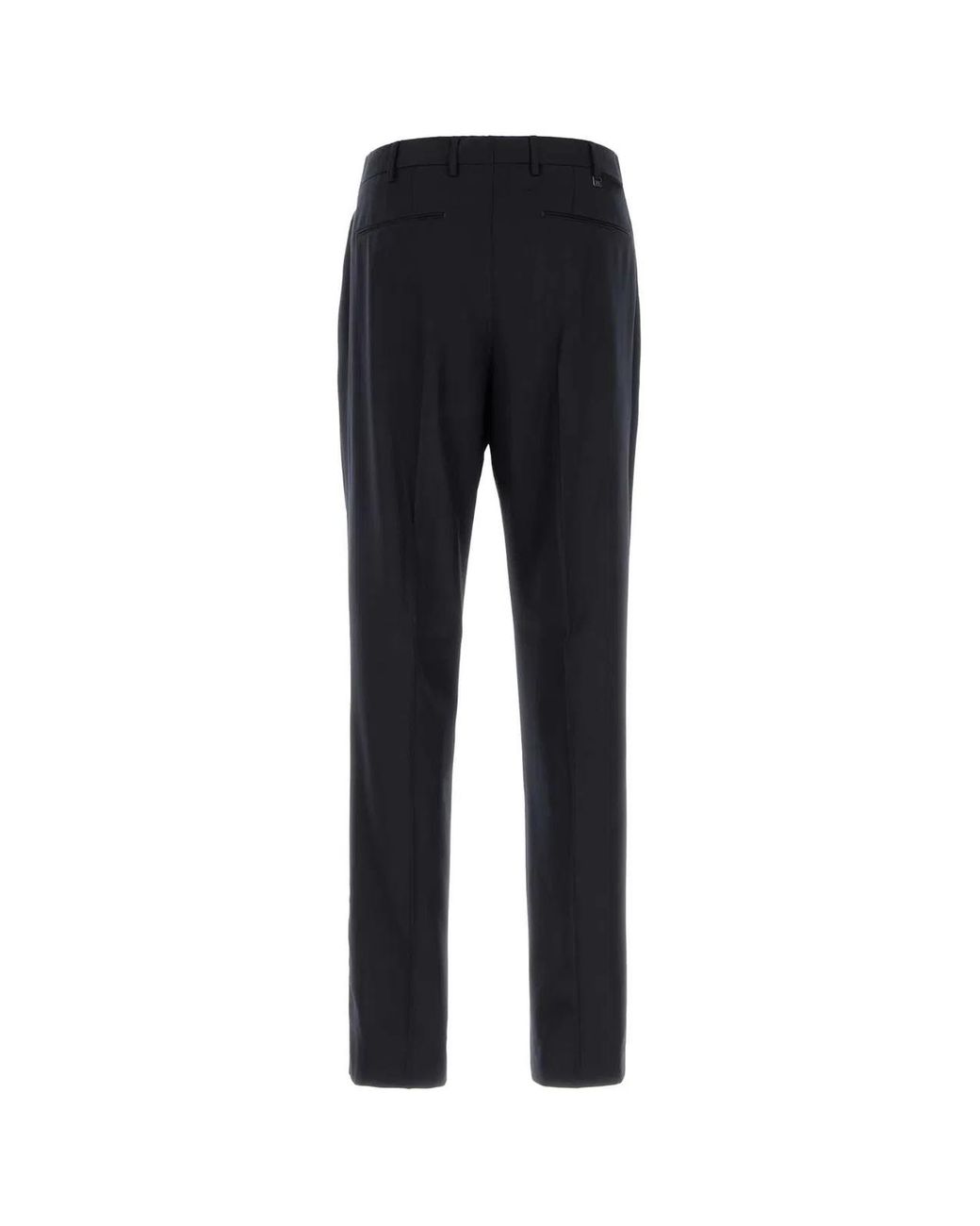 PT Torino Black Pantalone Doppia Pinces for men