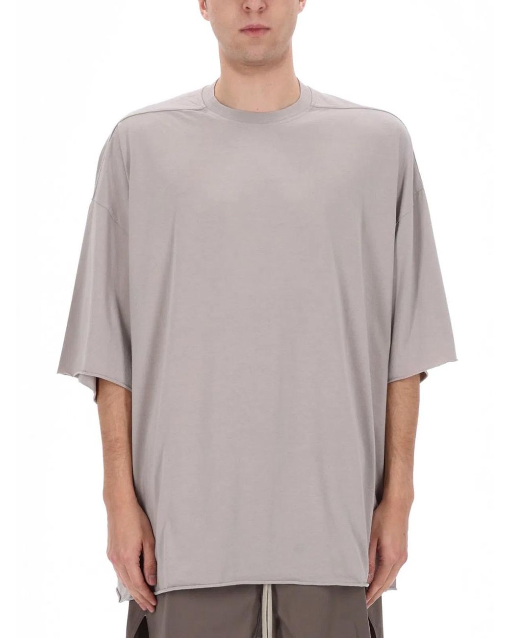 Rick Owens White "Tommy T" T-Shirt for men