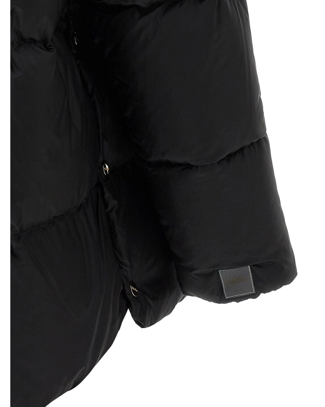 Max Mara Black 'Nerine' Down Jacket