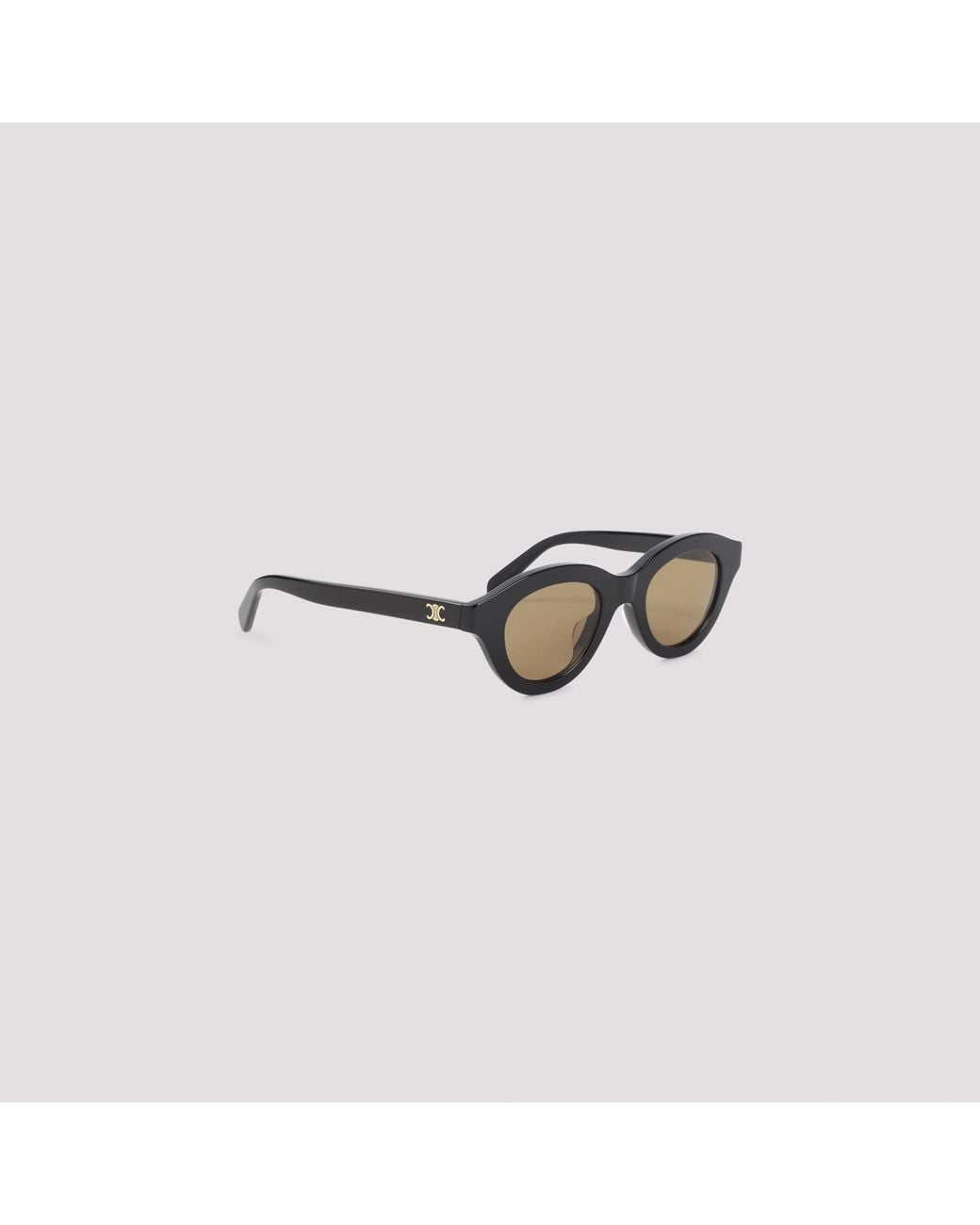 Céline White Triomphe Mini 01 Sunglasses