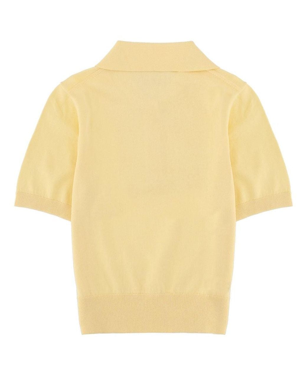 A.P.C. Yellow Polo With Logo