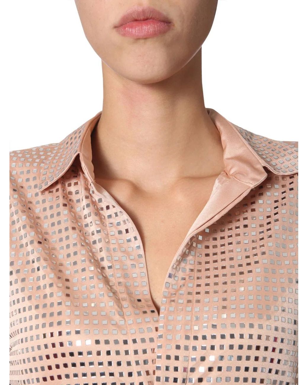 Bottega Veneta Pink Shirt Dress