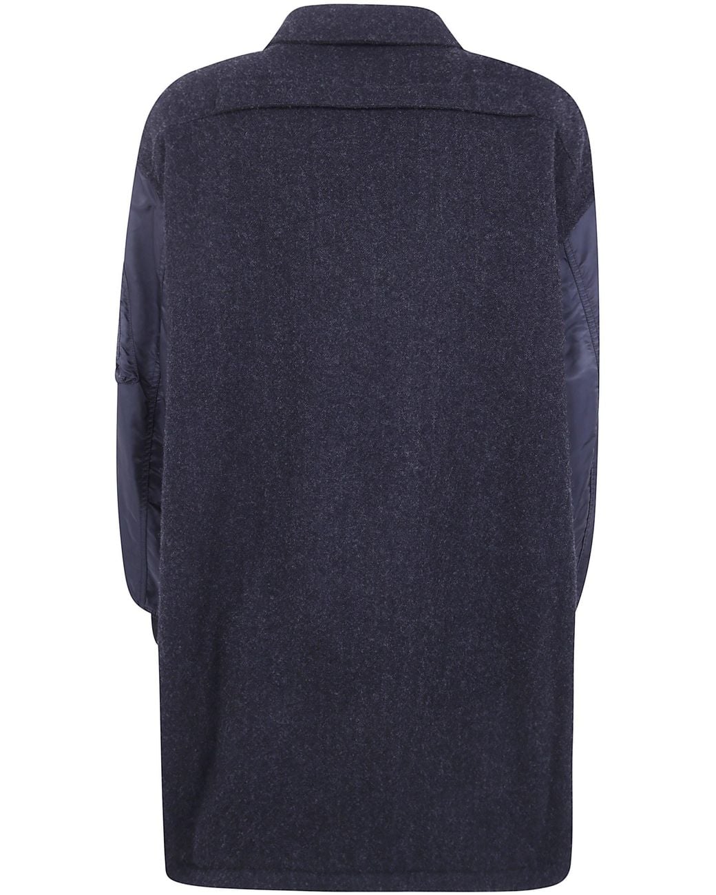 Comme des Garçons Blue Comme Des Garçons Homme Plus Bomber Wool Sleeves Coat for men