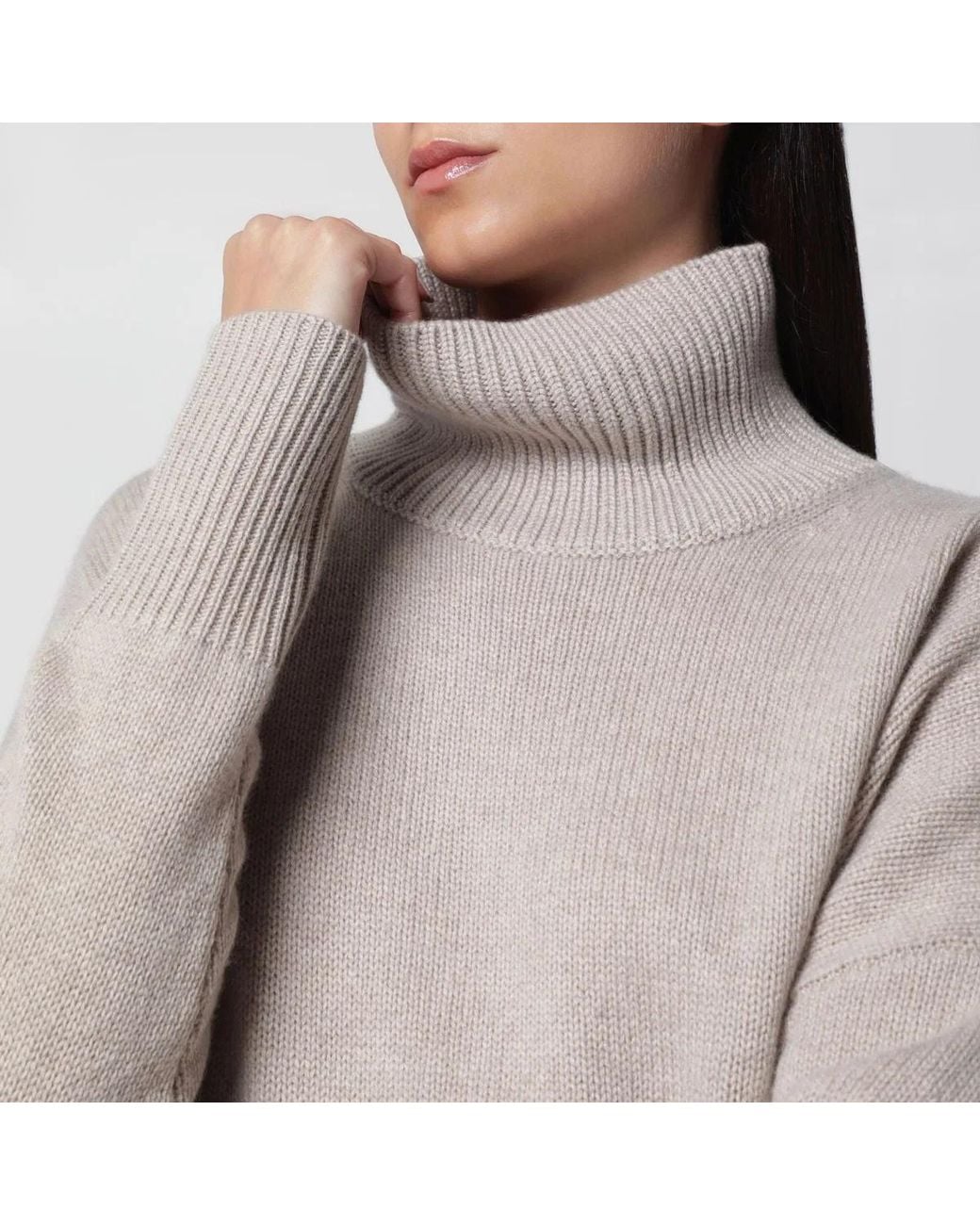 Lisa Yang Gray Heidi Sweater