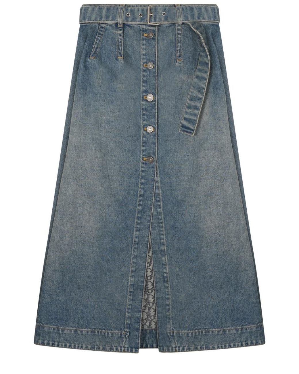 Dior Blue Dior Gonna Midi