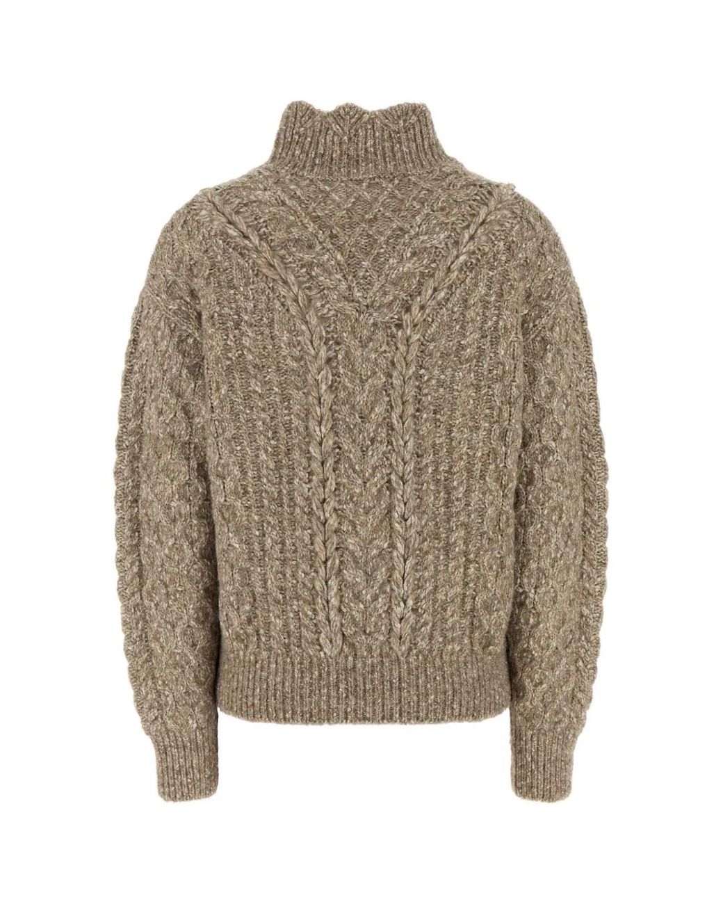 Isabel Marant Natural Stretch Cotton Blend Bolinea Sweater