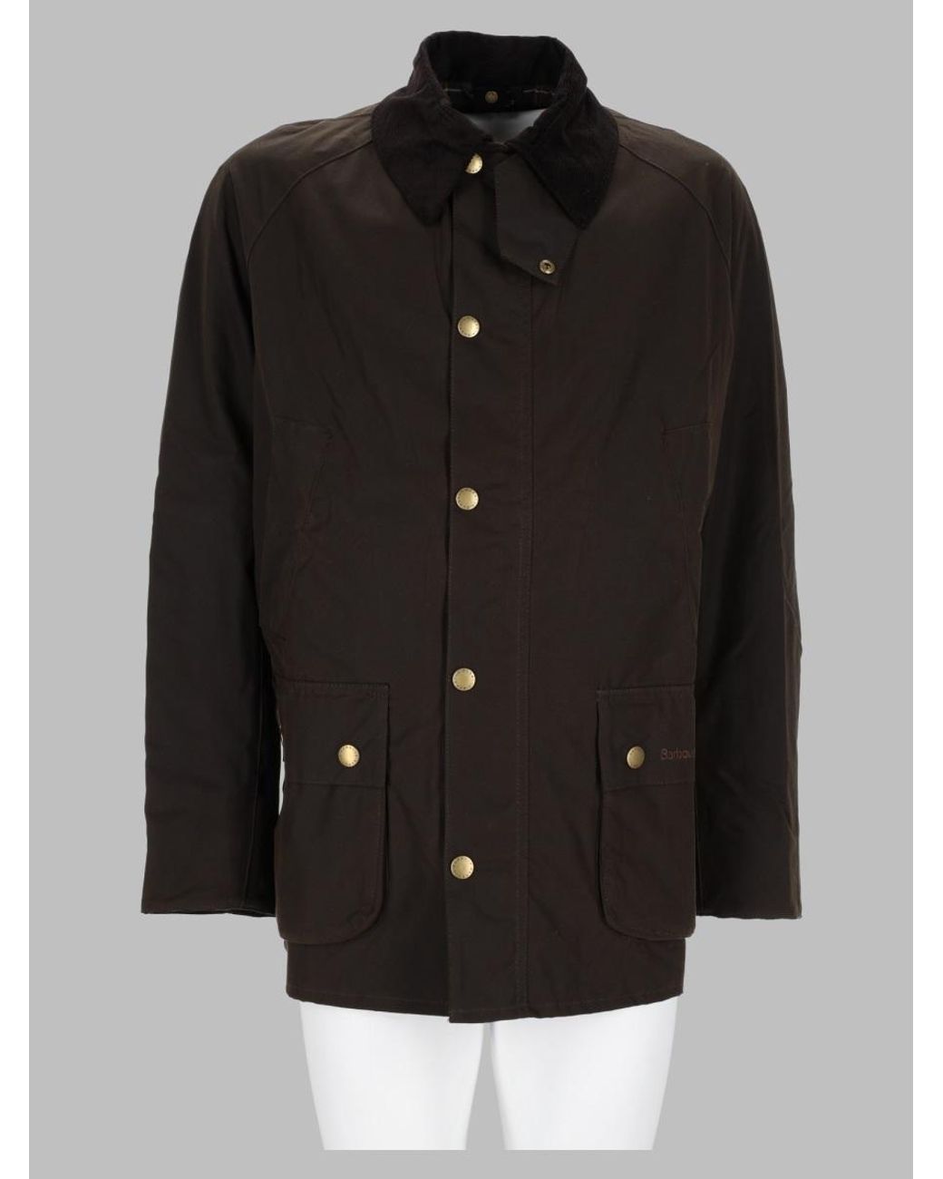 Barbour Black Giacca Ashby for men