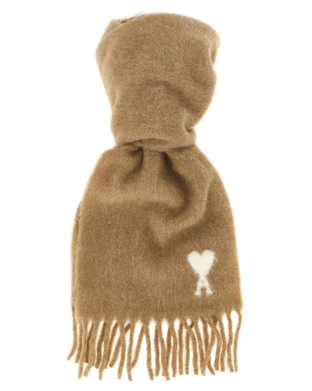 AMI Natural 'Ami De Coeur' Scarf