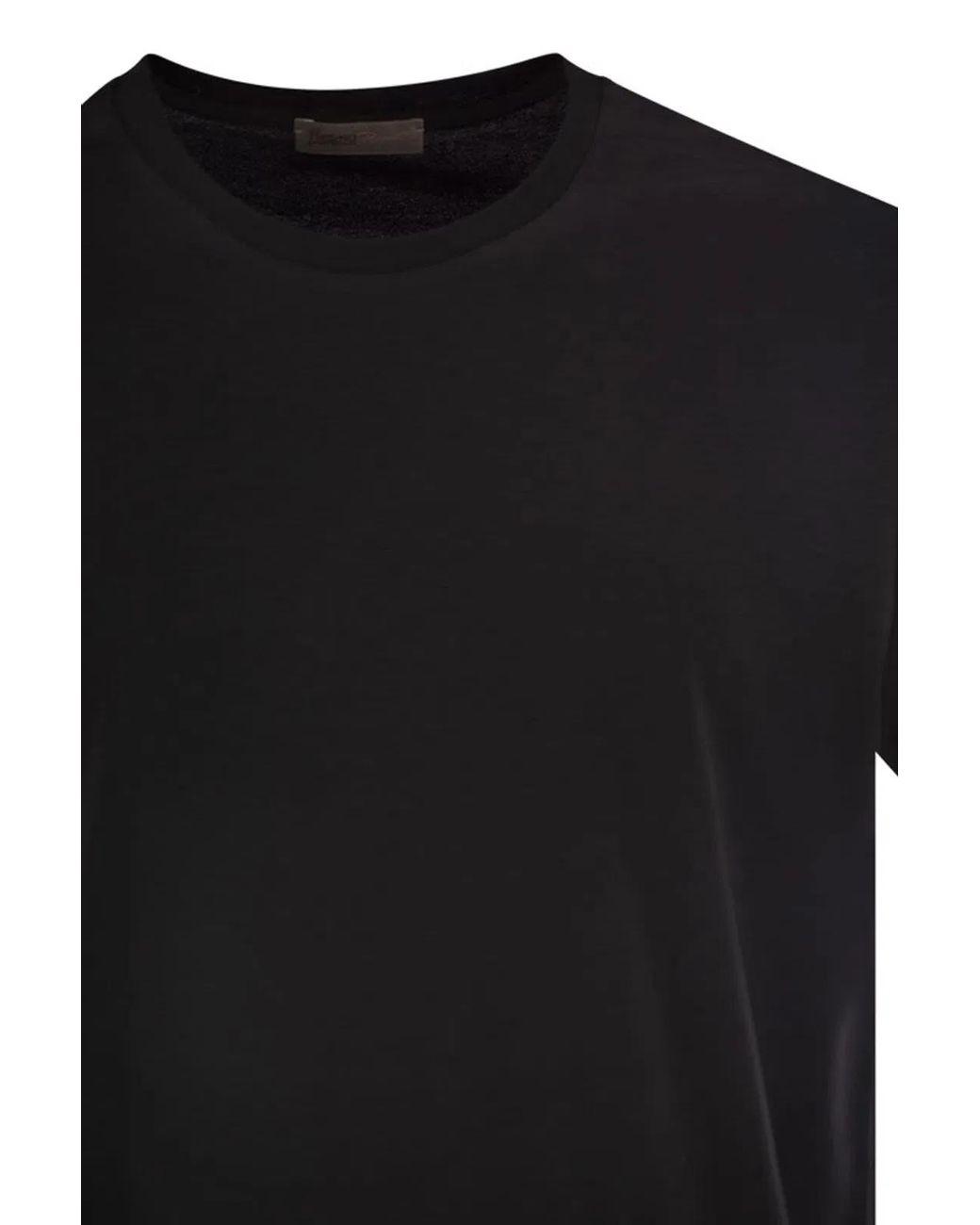 Herno Black T-Shirt for men