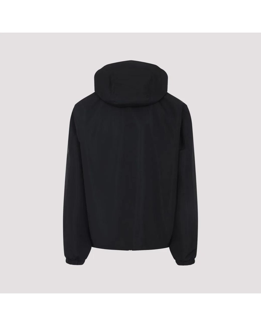 Givenchy Black Technical Fabric Hooded Jacket for men