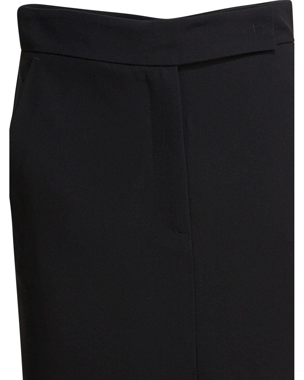 Semler Black Elastane Skirt