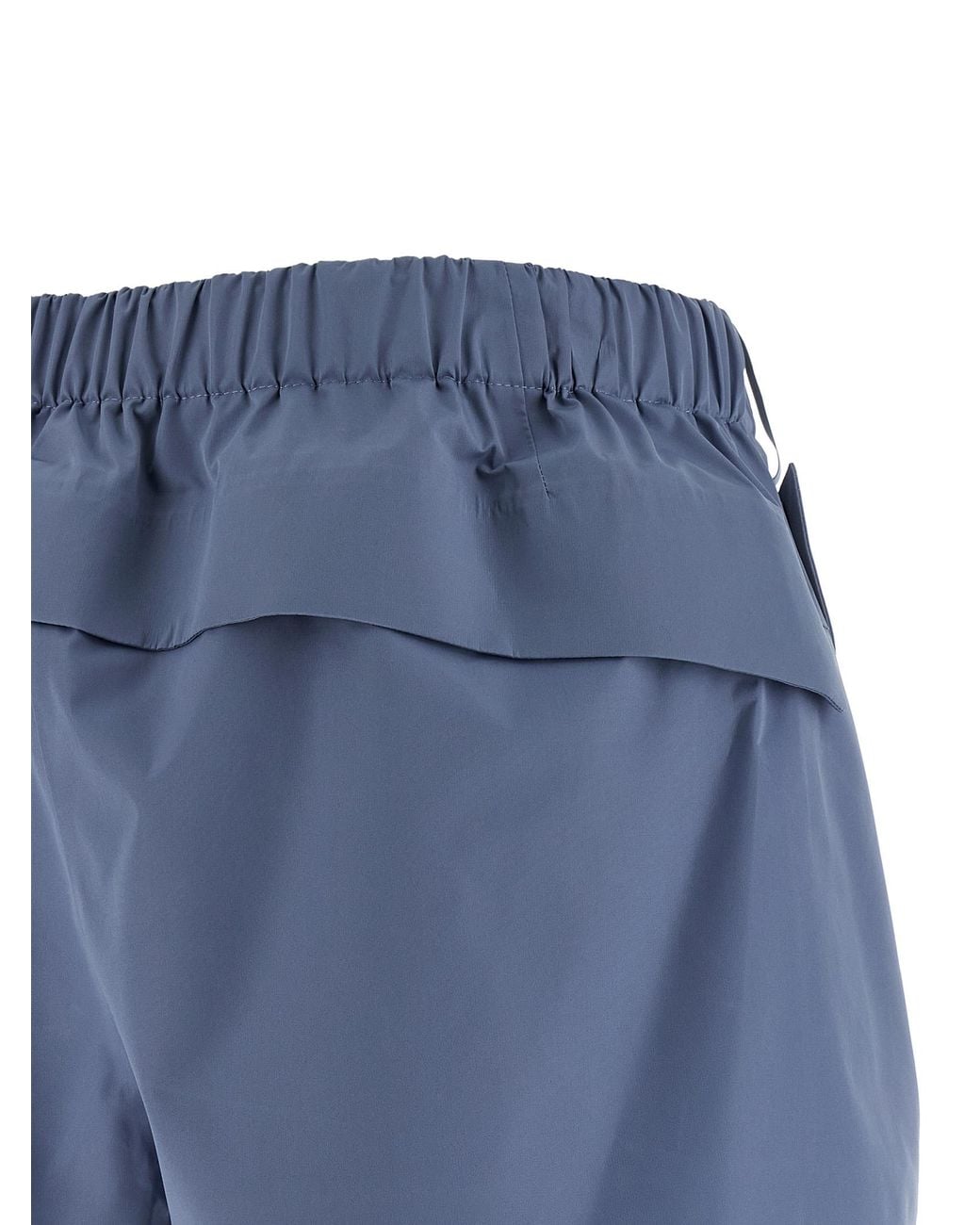 Prada Blue Polyester Bermuda Shorts