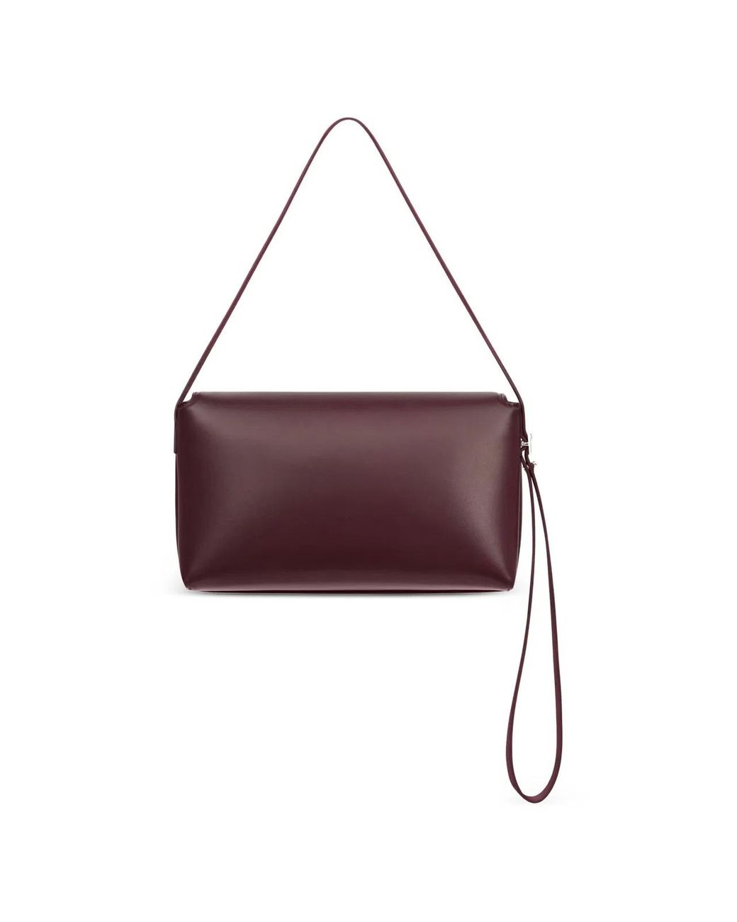 Courreges Purple Icotype Shoulder Bag Burgundy