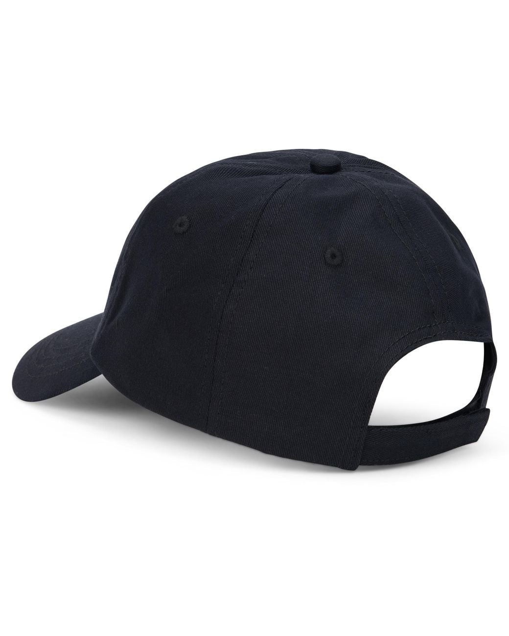 Boss Blue Cotton Visor Cap Hat for men