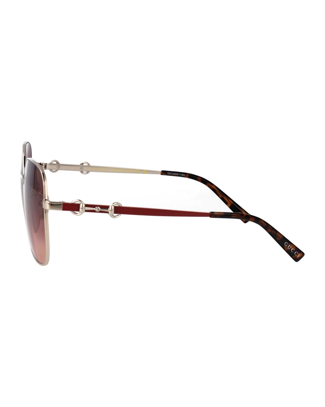 Gucci Metallic Metal Sunglasses