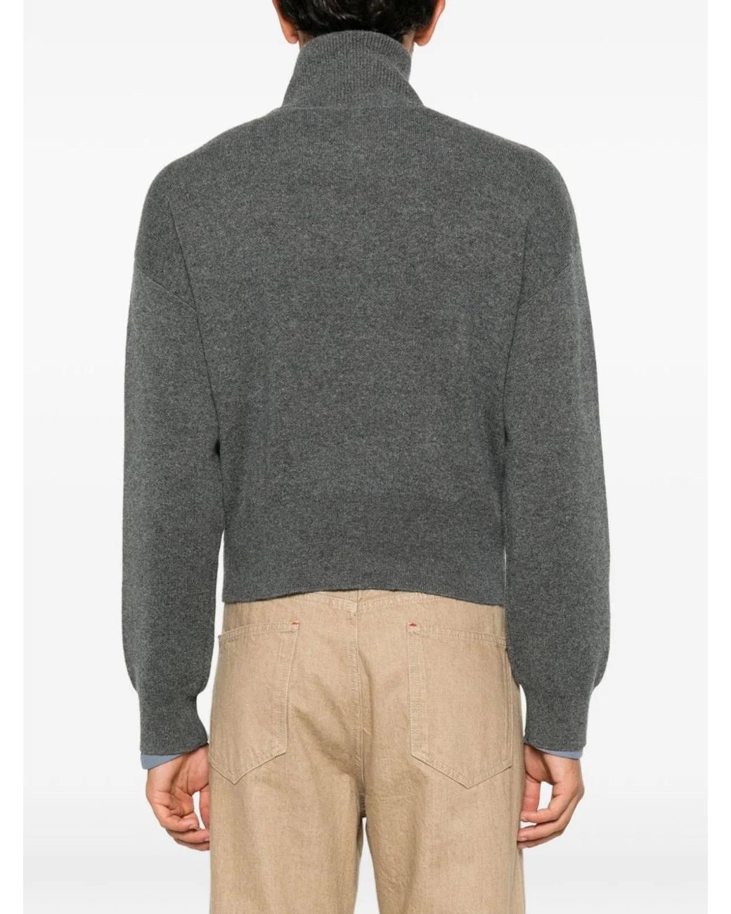 Extreme Cashmere Gray Cashmere Cardigan