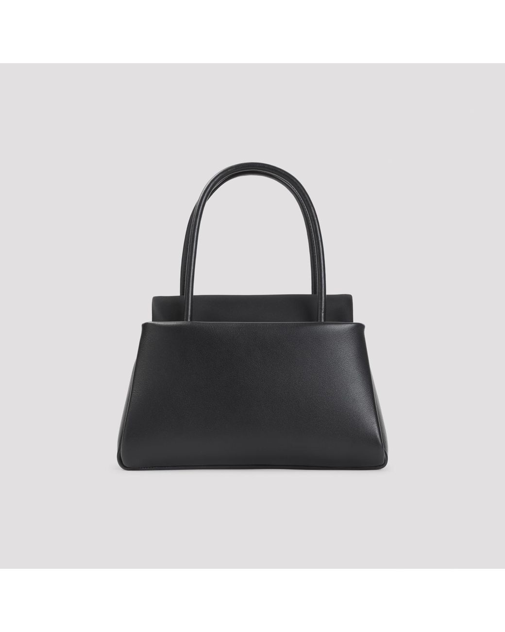 Prada Black Structured Leather Bag