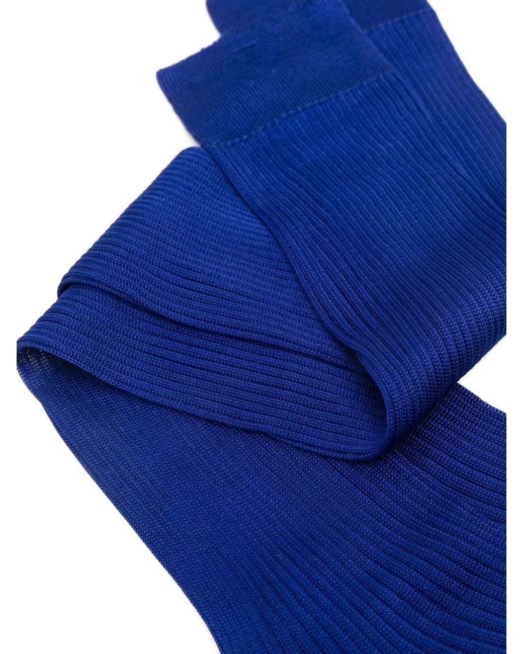 Maria La Rosa Blue Wg013Un4008 Socks