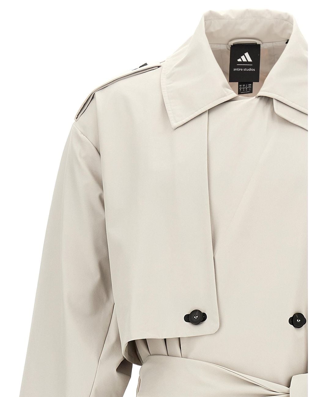 Adidas Originals Natural Adidas X Entire Studios 'Uniform' Coat for men