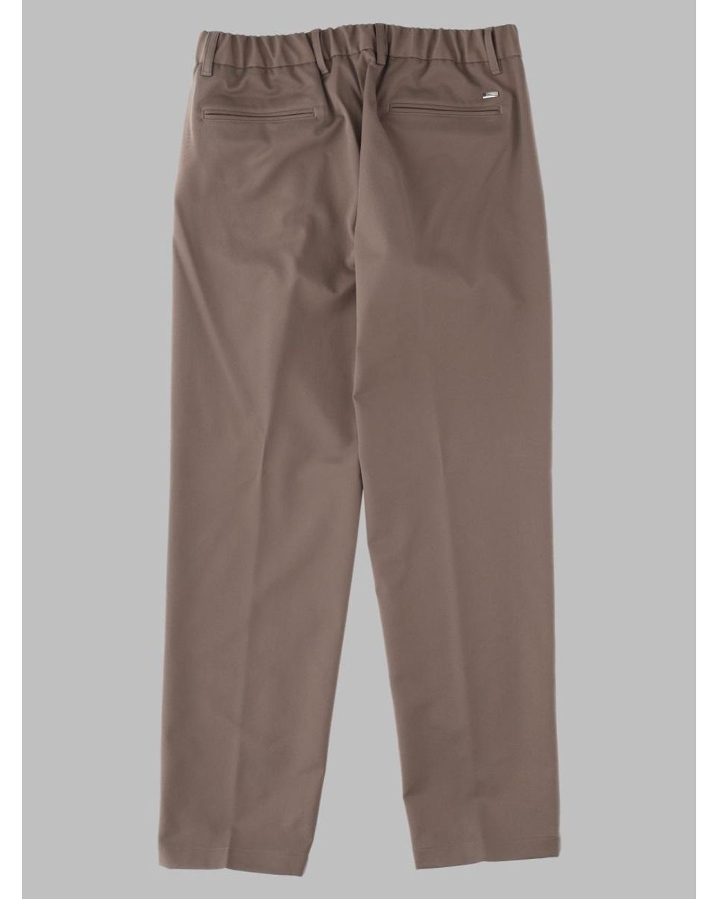 Herno Brown Pattern Trousers for men