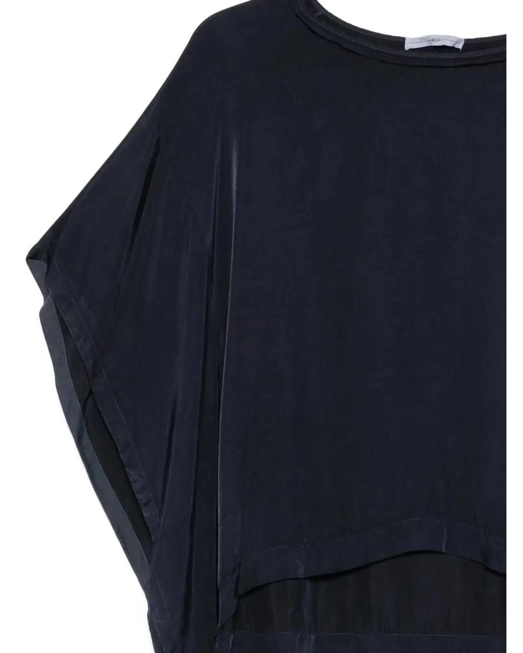 High Blue Layered Top