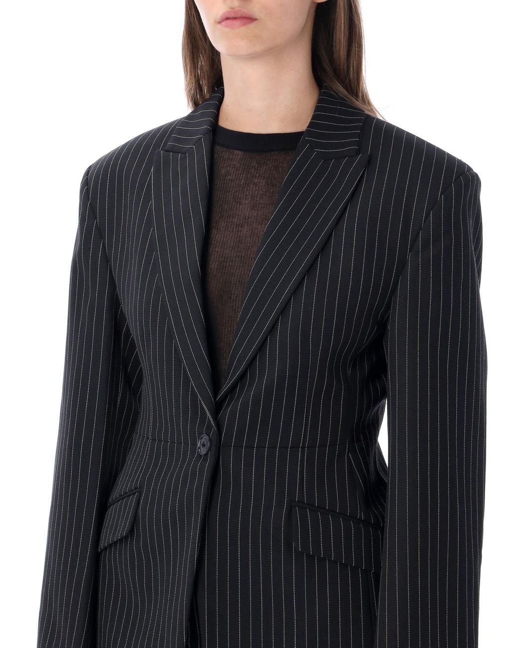Anine Bing Blue Elga Blazer