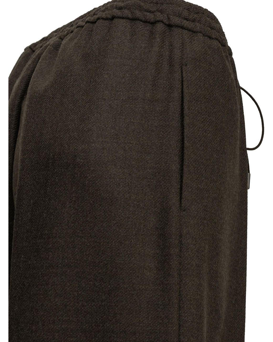 Max Mara Black Tailored Wool Pants