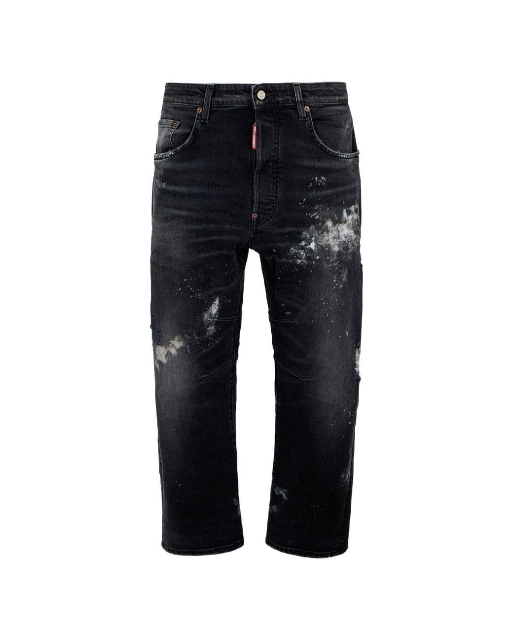 DSquared² Black Pants 5 Pockets for men