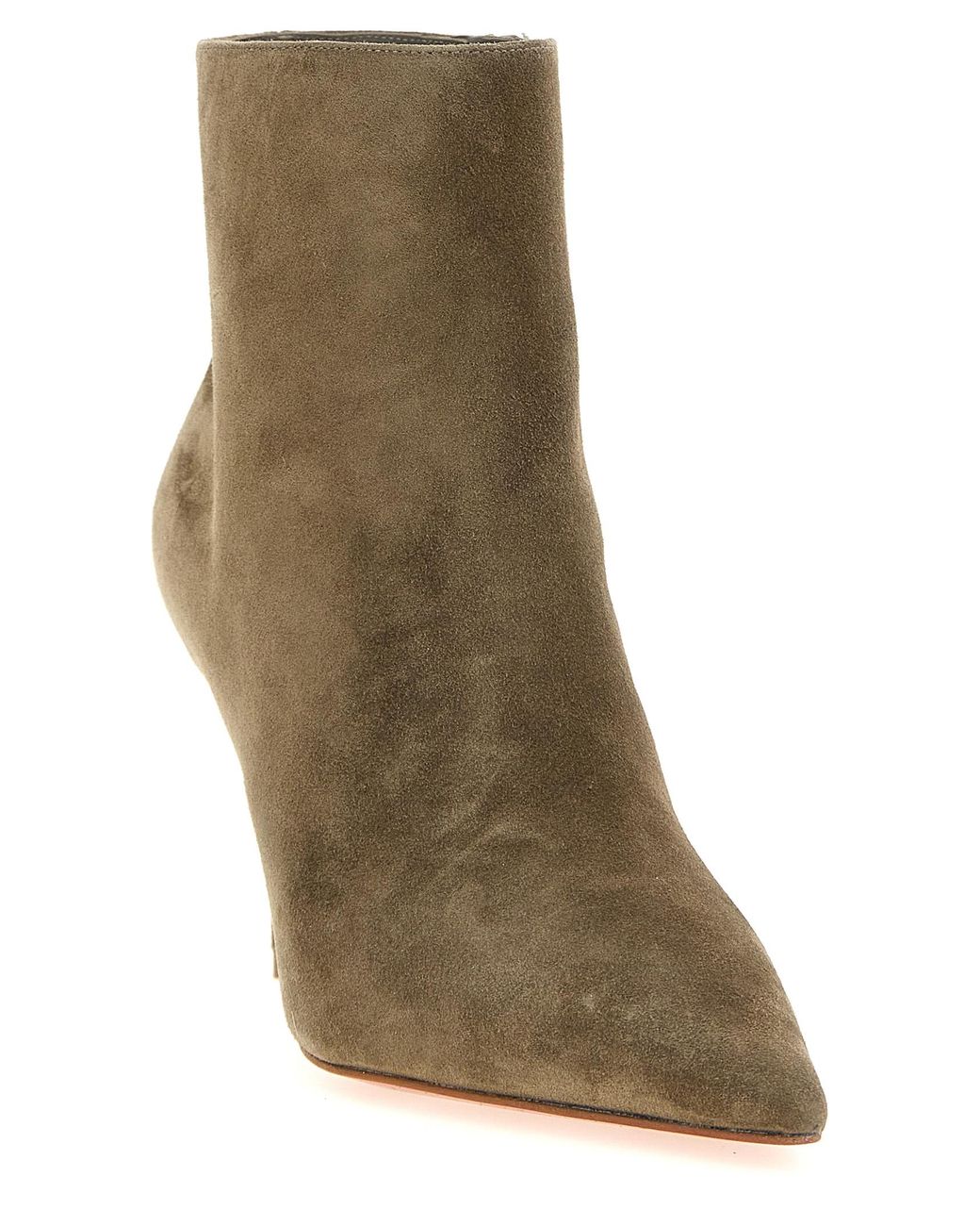 Christian Louboutin Brown 'Miss Z Booty' Ankle Boots