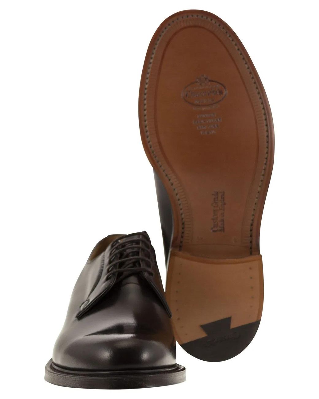Church's Brown Shannon Polished Binder Derby for men